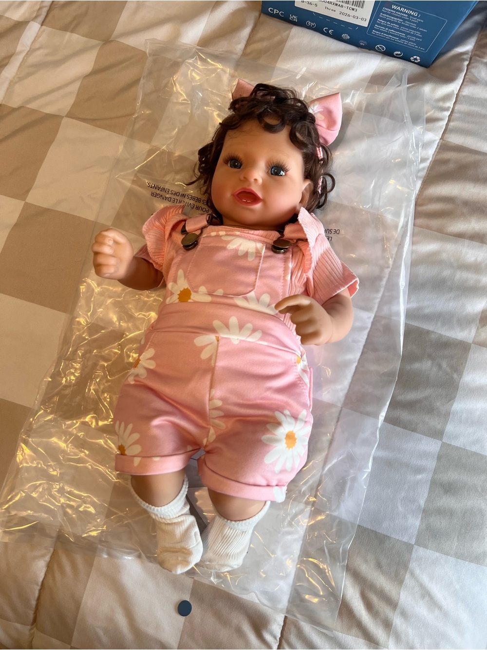 Realistic silicone 20” Infant Girl Doll (Brand new, Never used)